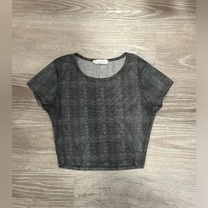 Mesh Crop Top🖤